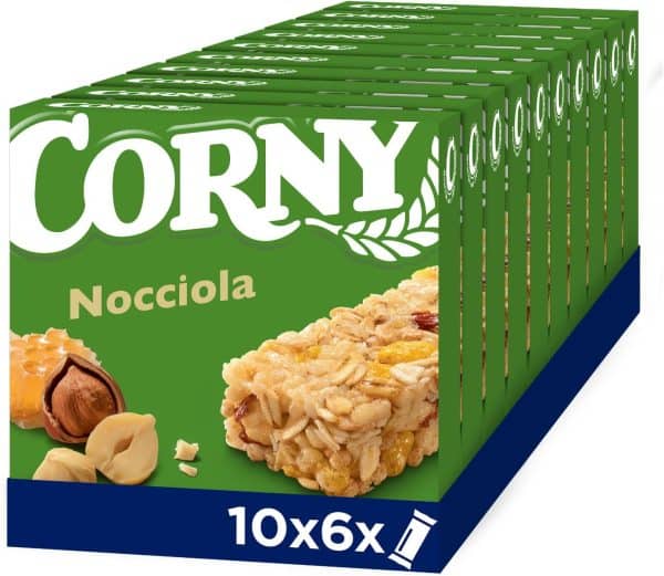 Corny Original barrette ai cereali nocciole recensione