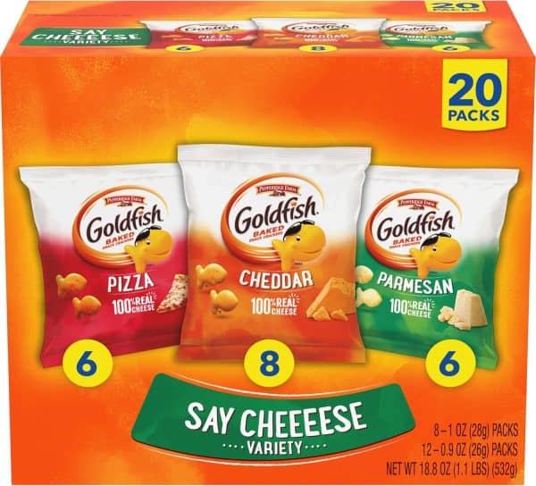 Goldfish crackers varietà di formaggio Recensione